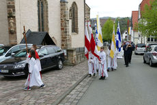 Feier der 1. Heiligen Kommunion in Sankt Crescentius (Foto: Karl-Franz Thiede)